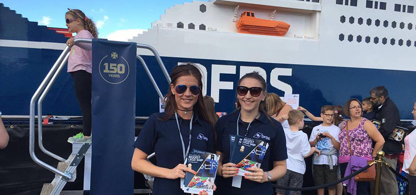 DFDS Giant LEGO Ferry