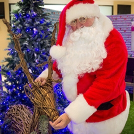 Santa At Eldon Garden